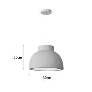 Полилей Jenila E27 бяла Ps D30x20см