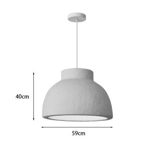 Полилей Jenila E27 бяла Ps D59x40см