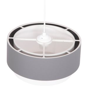 Chandelier Kriks Hm4706.01 Pvc in white-gray Φ30x70hcm.