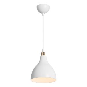 Полилей Lofty E27 в бял цвят D18x56cm