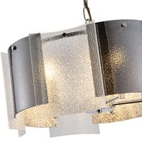 Полилей Meta-glass 5xe14 μαχ 15w Φ450mm хром Arte Illumina Folia
