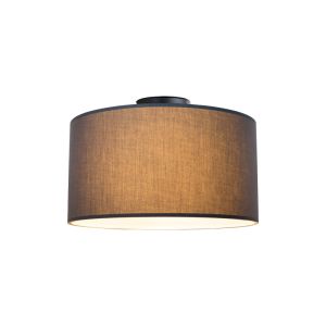 Полилей Momoa плат в сив цвят D30x21cm