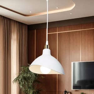 Chandelier Oufoa Pp in white color D22x53cm