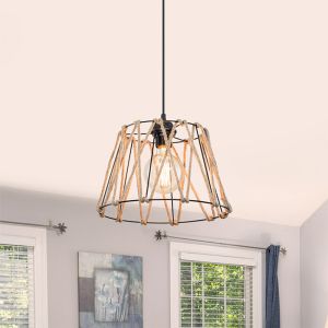 Chandelier Pwl-1160 E27 black 30x54cm
