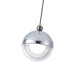 Полилей алуминиев Led 6w 500lm 3000k φ10 сребърни Arte Illumina Melanie