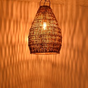 Полилей в кафяв нюанс 50x50x70см