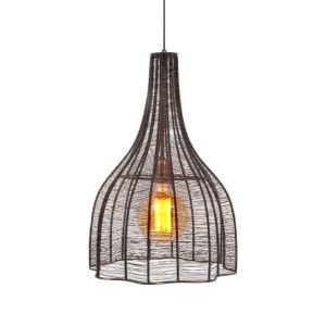Chandelier in brown 35x55cm