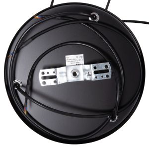 Полилей за таван Biut Hm7528.11 черен метал-златен фонж Φ23x139всм.