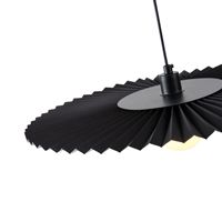 Полилей метал-плат 1xg9 Max 10w Φ480mm черно Arte Illumina Piruette