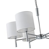 Полилей метал-плат 6 лампи 6xe27 Max15w 400x690mm Arte Illumina Court