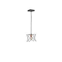 Полилей метални 1xe27 Max15w 175x175x1240mm черно Arte Illumina Brawck