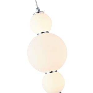 Полилей от алуминий 12.6w 1440lm 3000k Φ175x1898mm бяло Arte Illumina Blossom