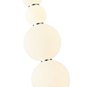 Полилей от алуминий 24w 2800lm 3000k 2800lm 3000k Φ175x2262mm бяло Arte Illumina Blossom