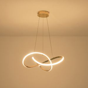Полилей от алуминий Led 30w 2000lm 3000k Φ60mm златисти Arte Illumina Venus