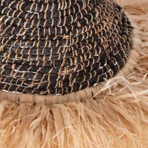 Chandelier made of sisal and abaca fibers 50x50x20hcmhm7789