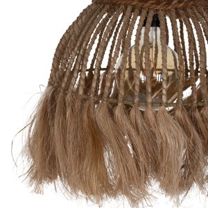 Hemp chandelier with fringes 36x36x45hcmhm7751