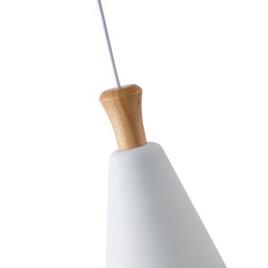 Полилей от метал 1xε27 Max15w 200x1380mm бели Arte Illumina Simplo