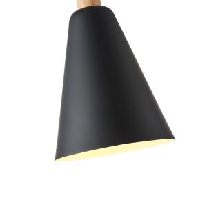 Полилей от метал 1xε27 Max15w 200x1380mm черни Arte Illumina Simplo