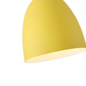 Полилей от метал 1xε27 Max15w 230x320mm жълти Arte Illumina Simplo