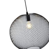 Полилей от метал 1xε27 Max15w 250x250x1280mm черни Arte Illumina Mesh