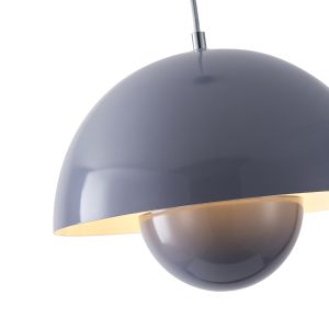 Полилей от метал 1xe27 Max15w 300x1290mm гланцово млечно сиво Arte Illumina Jarden