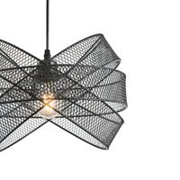 Полилей от метал, прости, 1xε27, макс. 15w, 350x350x1270 мм, черно, Arte Illumina Oggi