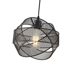 Полилей от метал, прости, 1xε27, макс. 15w, 450x450x1340 мм, черно, Arte Illumina Oggi