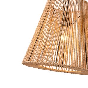 Полилей от ратан 1xe27 Max15w 380x1350mm кафяво Arte Illumina Vento