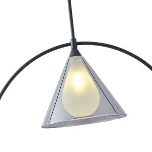 Полилей от стъкло G9 Max 25w 410x180+1200mm Arte Illumina Delta