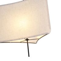 Полилей плат 1xε27 Max15w Φ480χh900mm бежово Arte Illumina Toscany
