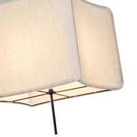 Полилей плат 1xε27 Max15w Φ480χh900mm бежово Arte Illumina Toscany