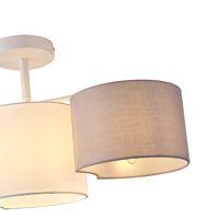 Полилей плат, 3 лампи, 3xe14, макс. 8w, φ560 мм, бяло, Arte Illumina Cloud