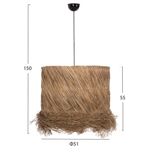 Chandelier ceiling Hm7822 seagrass D51x55-150cm