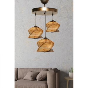 Chandelier with 3 lighting fixtures τμχ Hm7493 35x85
