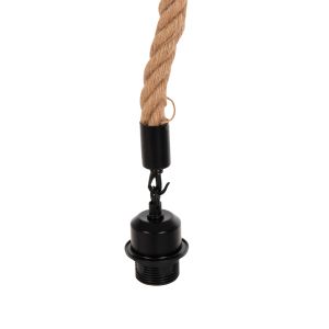 Полилей с въже, дължина 1м и дебелина 1,6cm-e27 Hm4042