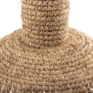 Chandelier with fringes Hm7855 made of dried palm leaves D41.5x48hcm