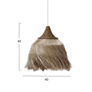 Chandelier with fringes of grass mendong boho style 40x40x40hcm Hm7776