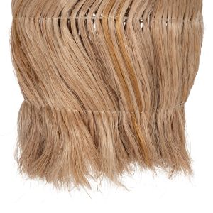 Cylindrical chandelier made of natural abaca boho style 30x30x45hcmhm7763