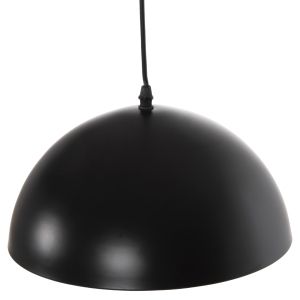 Chandelier, black-gold aluminum, D29x113hcm Hm4153