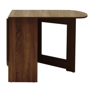 Polymorphic extendable dining table Nadine, wenge color 160x80x76.5cm