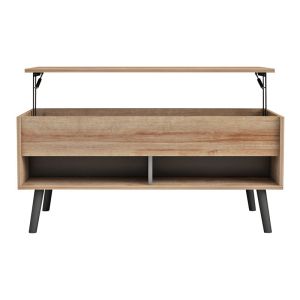 Polymorphic coffee table Skyfi natural/dark gray 100x60x45cm