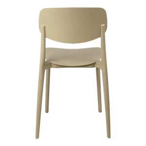 Полипропиленов стол Berdian в цвят капучино 38x49x79см