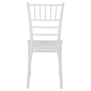 Polypropylene catering chair Hm8058.31 Tiffany in white 39x46x88υεκ.