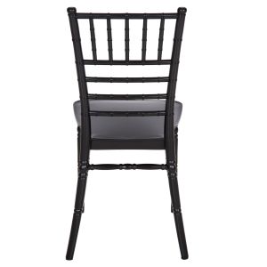 Polypropylene catering chair Tiffany New glossy black 42x48x88.5cm Hm8058.07