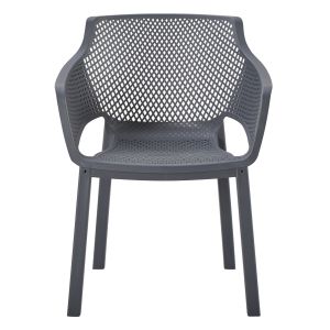 Polypropylene dining chair Peggy Hm6368.10 gray 60x55x79cm.