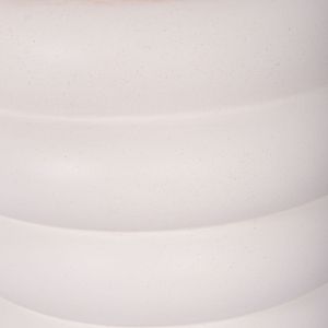 Помощна маса Puffat Santorini Hm18172.02 фибро цимент с плоч от бял тик Φ45x46в см.
