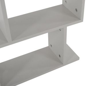 Amabella side table with storage in white Hm8956,13