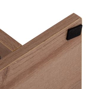 Ameer Side Table with Storage in Gray Hm8881,11
