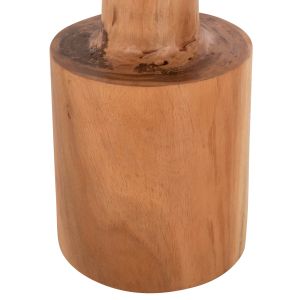 Помощна маса Bermal масивно дърво суар в натурал Φ30x46hcm Hm9889