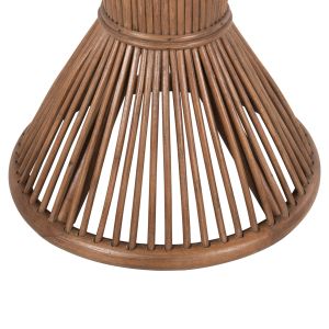 Помощна маса Circe естествен ратан в кафяво D40x45,5hcм Hm9869